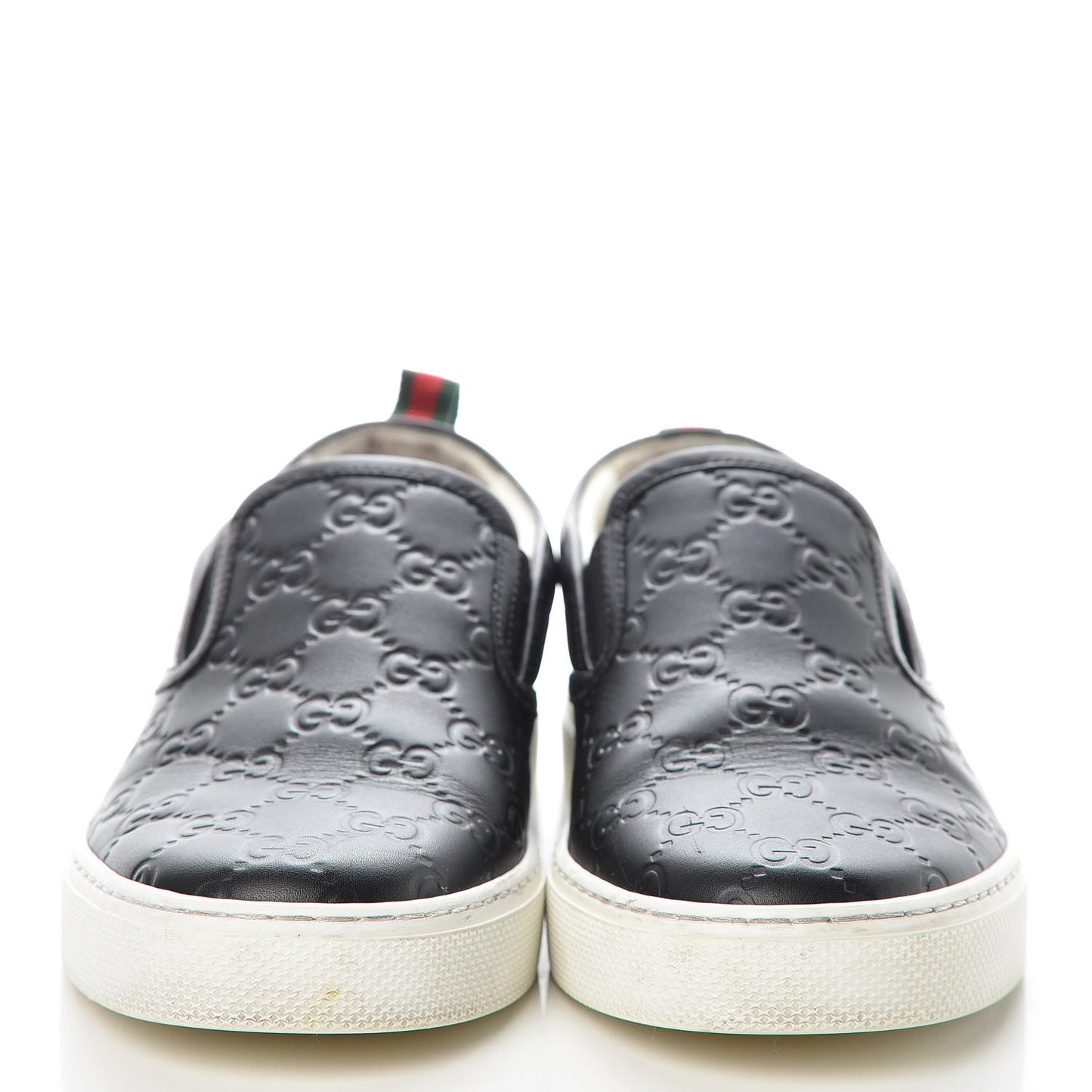 Guccissima Mens Dublin Slip On Sneakers 5.5 Black