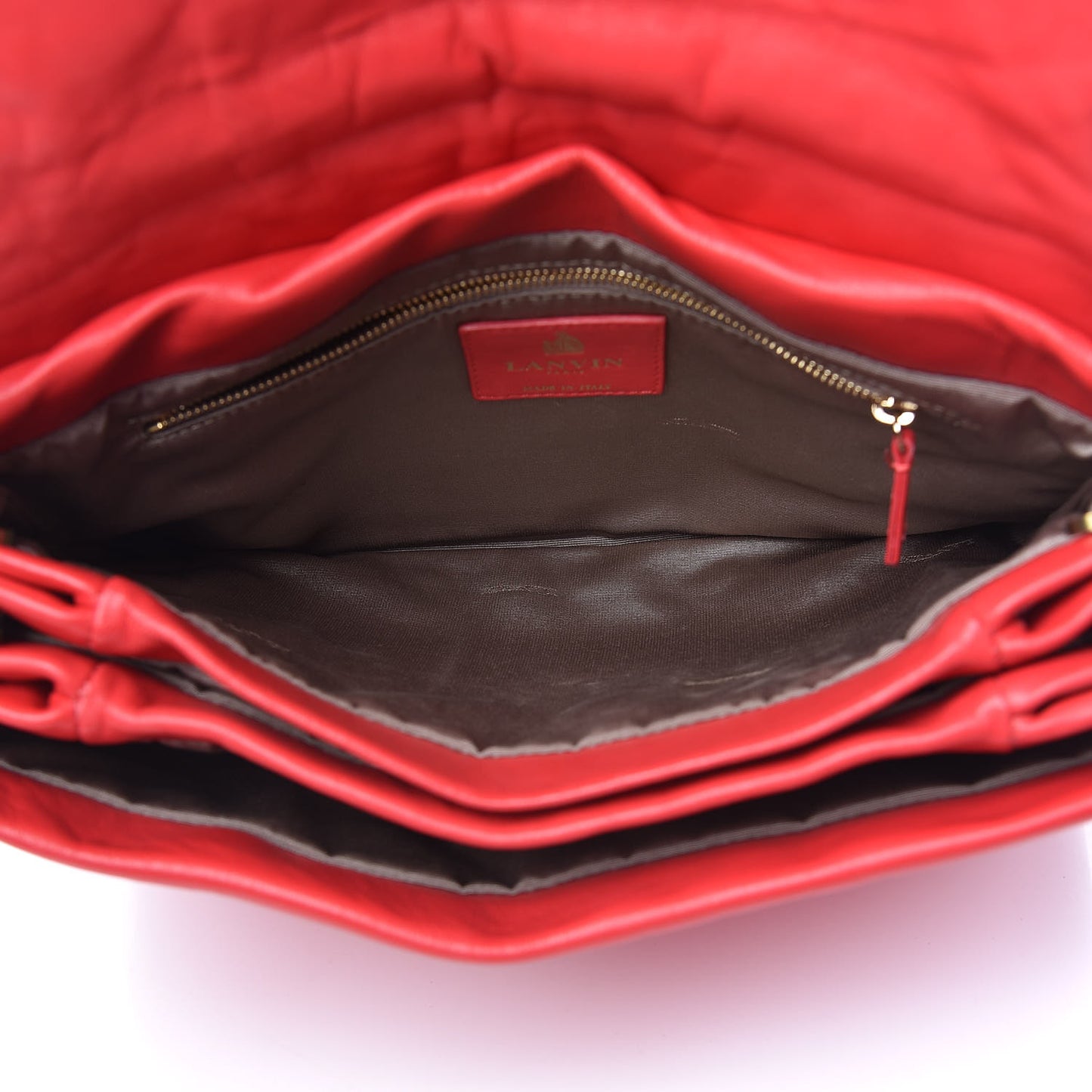 Lambskin Quilted Medium Sugar Flap Shoulder Bag Framboise Raspberry
