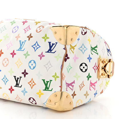 Louis Vuitton Monogram Multicolor Speedy 30 White 9 of 10