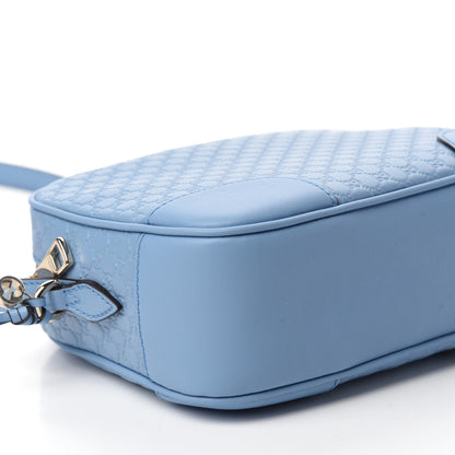 Gucci Microguccissima Mini Bree Messenger Bag Mineral Blue 6 of 10