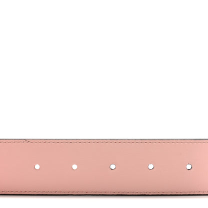 Gucci Plutone Calfskin 37mm GG Marmont Reversible Belt 90 36 Fuschia Pink 5 of 10