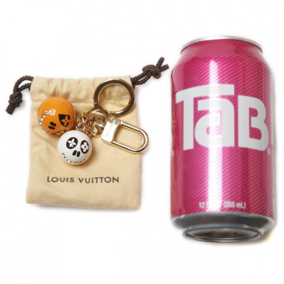 Louis Vuitton Halloween Jack and Lucie Key Cles Orange 2 of 4