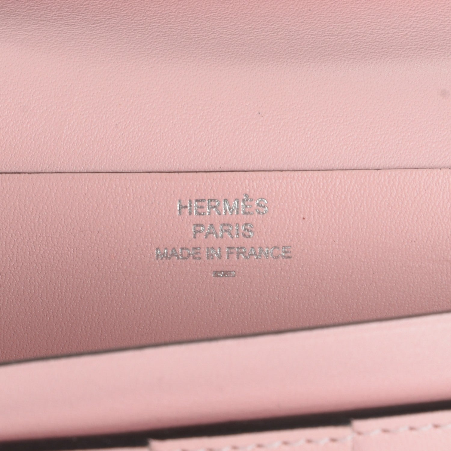 Hermes Tadelakt Lizard Bearn Gusset Wallet Rose Sakura Bougainvillea 6 of 7