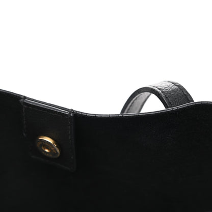 Saint Laurent Calfskin Large Shopping Tote Black 22 of 23