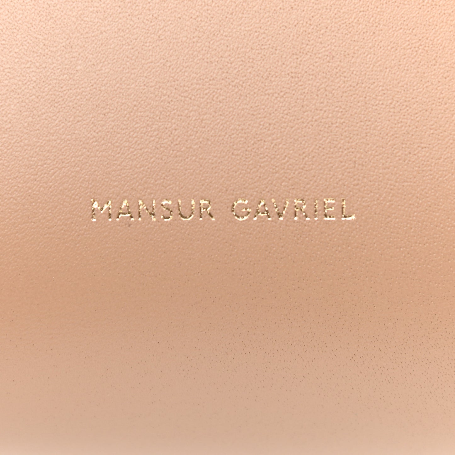 Calfskin Mini Mini Bucket Bag Biscotto