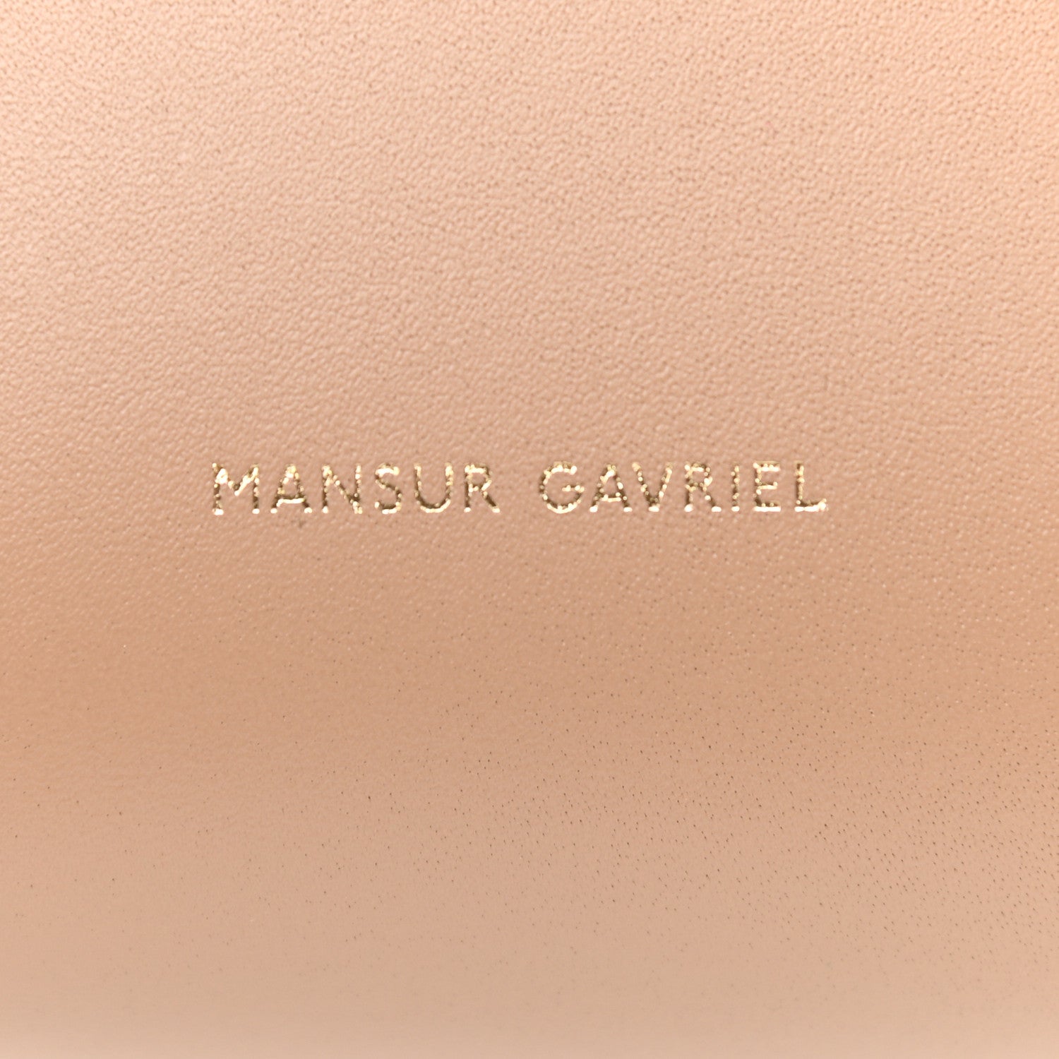 Mansur Gavriel Calfskin Mini Mini Bucket Bag Biscotto 6 of 9