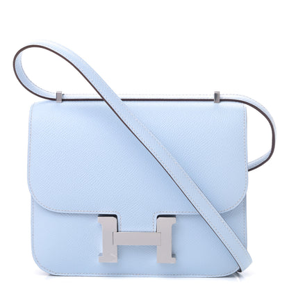 Hermes Epsom Constance 18 Bleu Brume 1 of 4