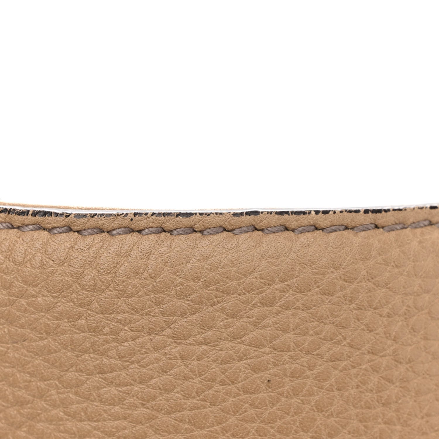 Gucci Pebbled Calfskin Large Soho Chain Shoulder Bag Nude 10 of 12