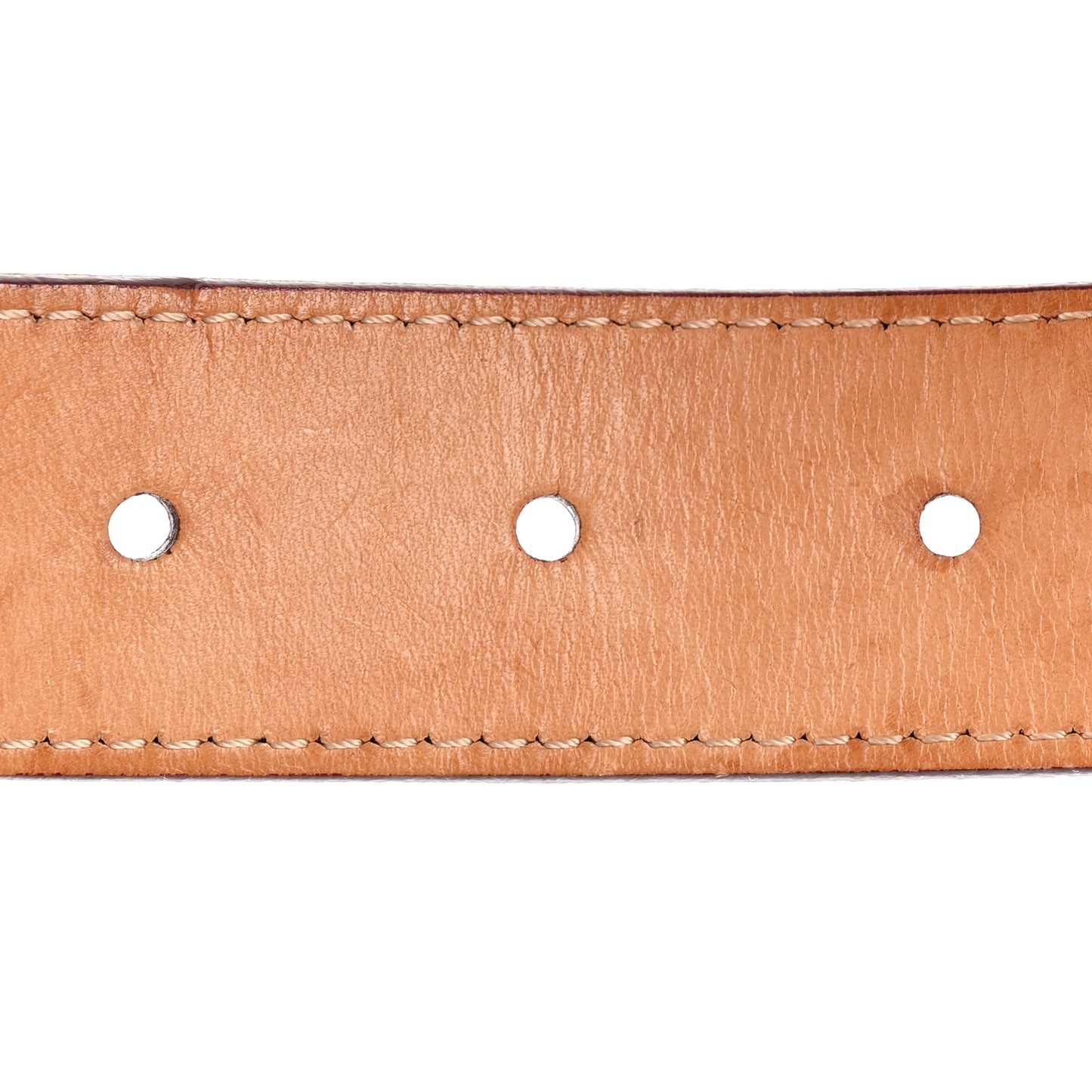 Vernis LV Frame Belt 90 36 Rouge Fauviste