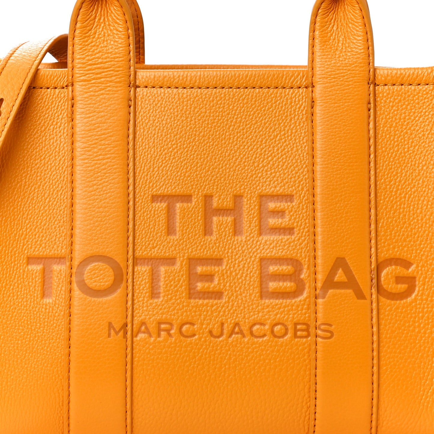 Grained Calfskin Small The Tote Bag Artisan Gold