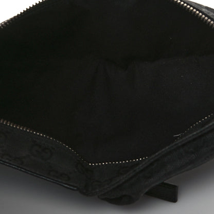 Gucci GG Monogram Double Pocket Belt Bag Black 5 of 13