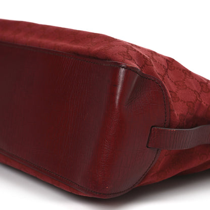 Gucci Monogram Large Tote Red 10 of 15