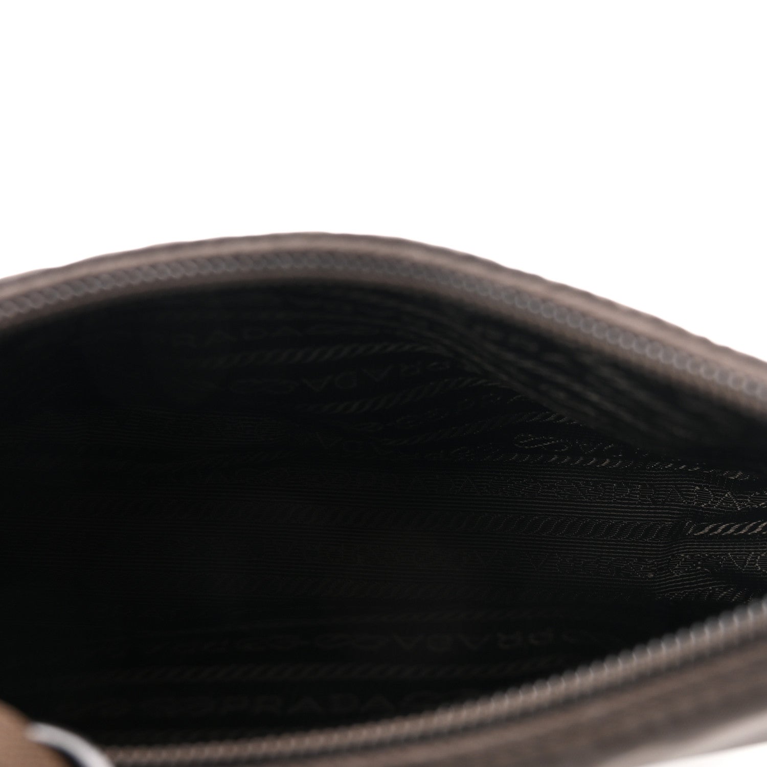 Prada Tessuto Nylon Mini Re-Edition 2000 Bag Caffe 5 of 10