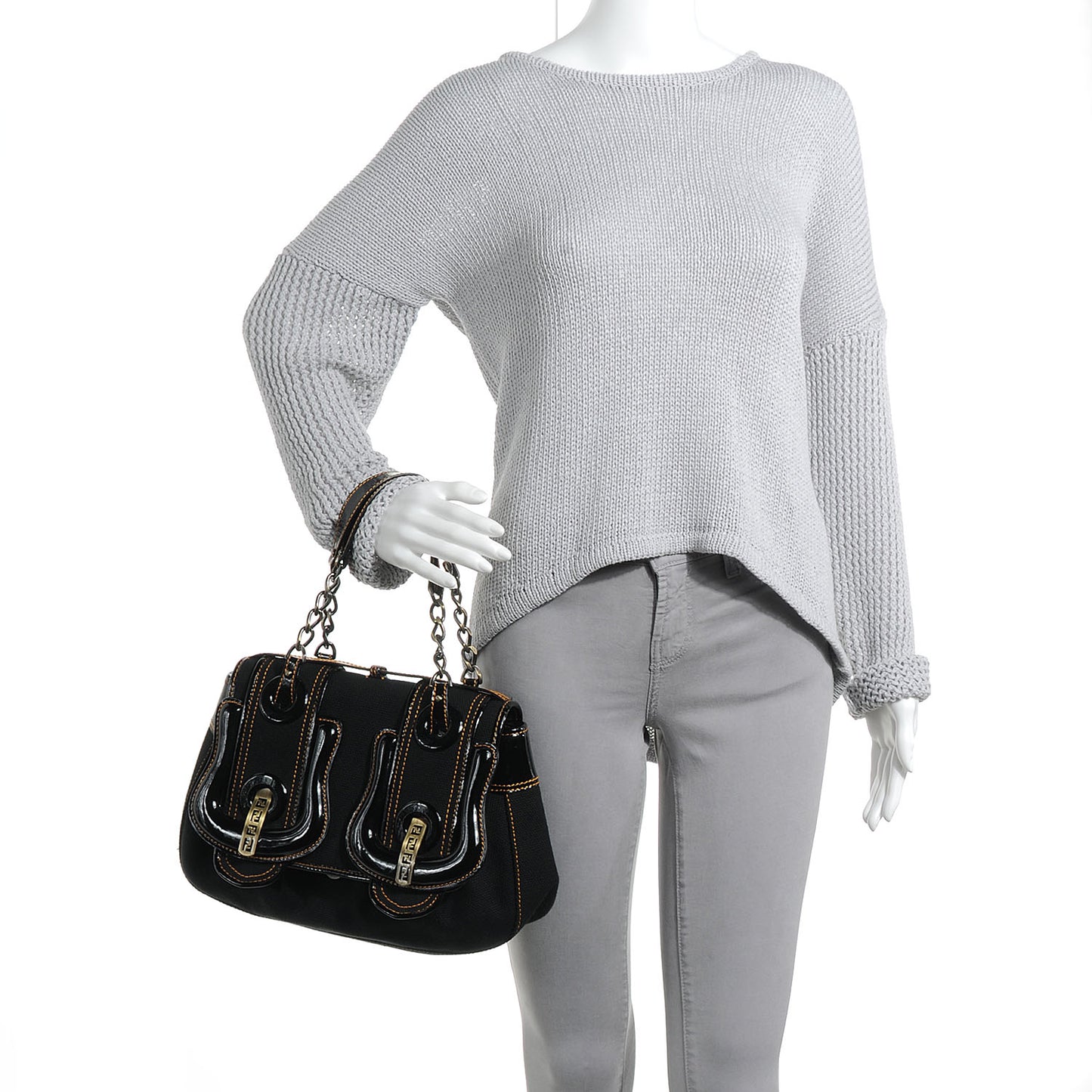 Toile Patent B Bag Black