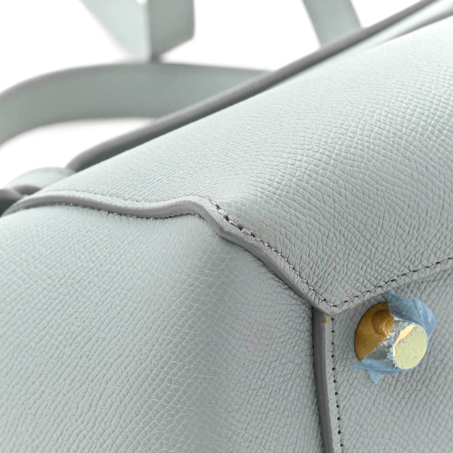 Grained Calfskin Mini Belt Bag Cloud