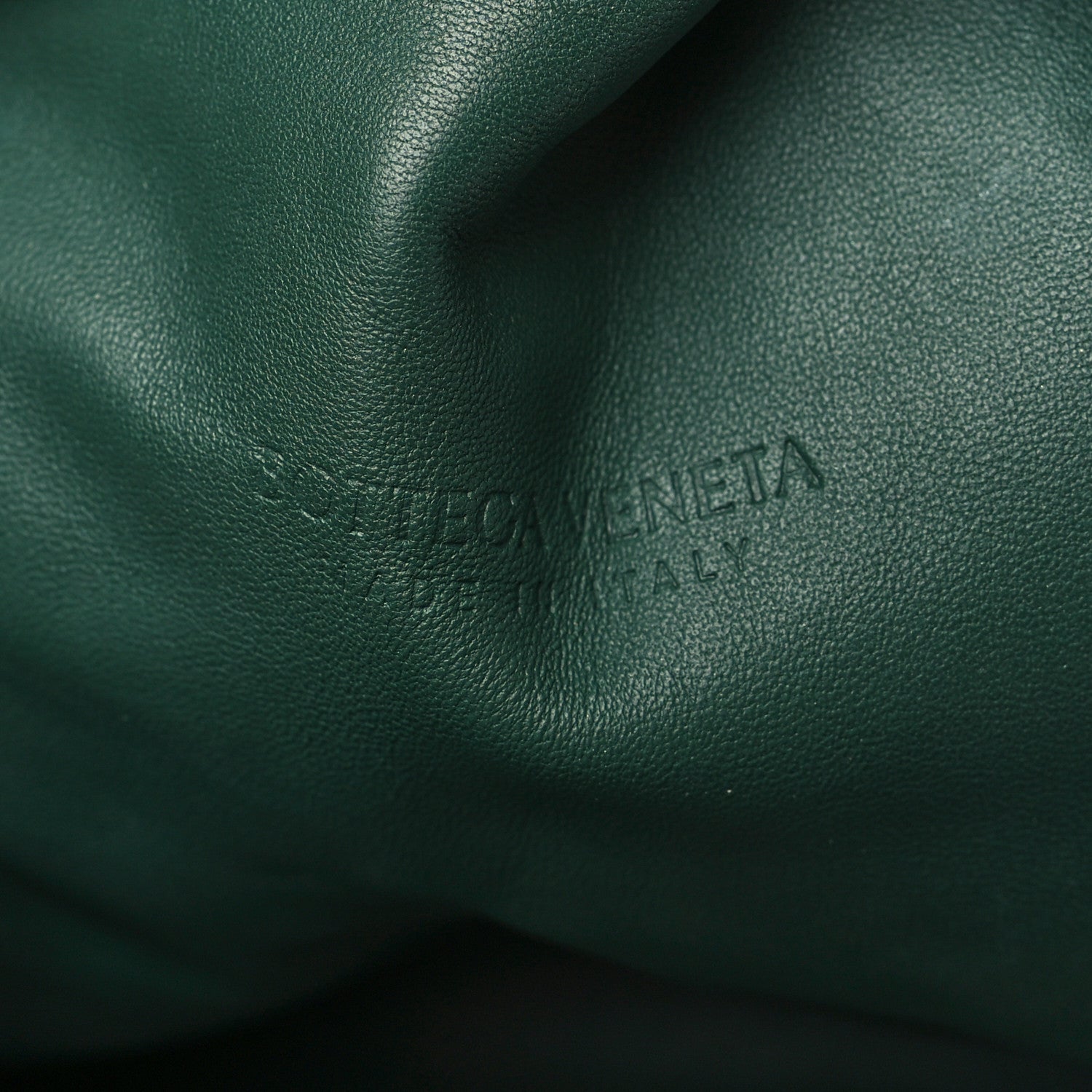Bottega Veneta Nappa Maxi Intreccio The Pouch Oversized Clutch Raintree 7 of 9