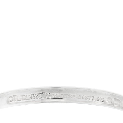 Tiffany Sterling Silver Makers Mark Bangle Bracelet 3 of 4
