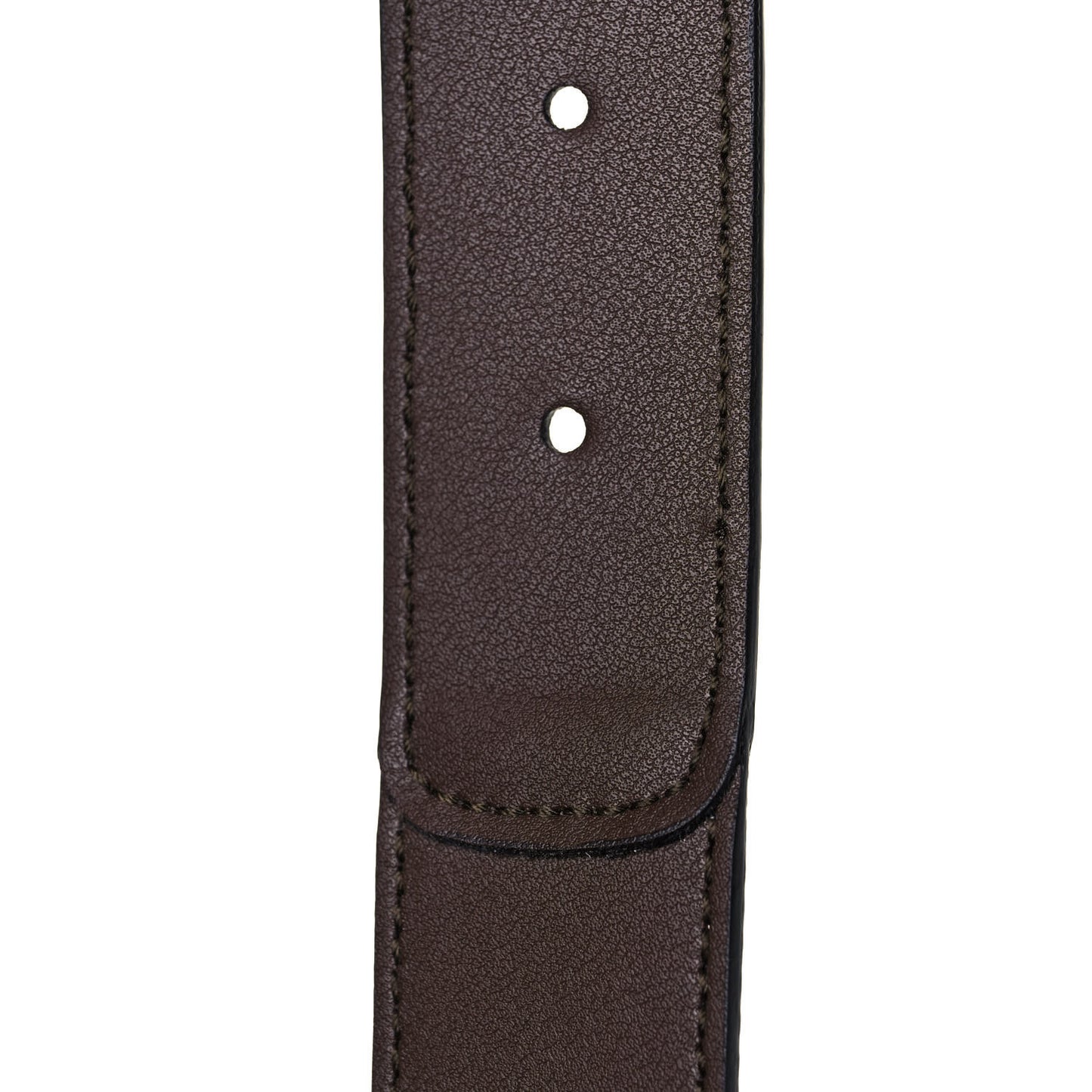 GG Supreme Monogram Matte Plutone Calfskin Double G 30mm Belt 85 34 Beige Ebony New Acero