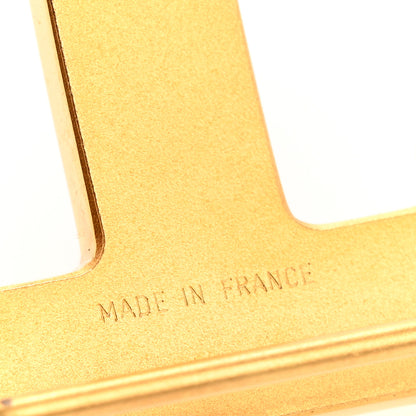 Hermes Strie 32mm H Belt Buckle Gold 4 of 4