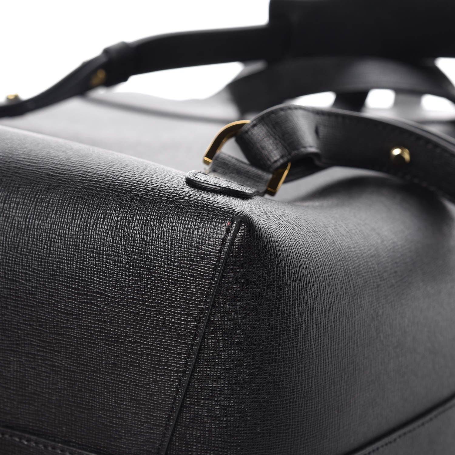Mansur Gavriel Saffiano Backpack Black Flamma 10 of 14