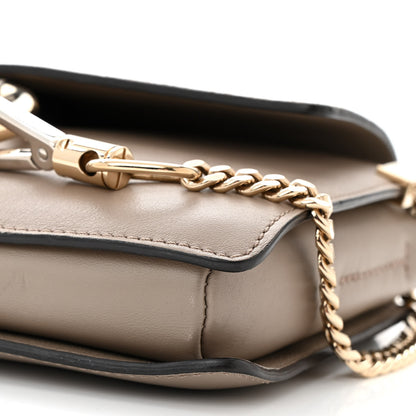 Chloe Suede Calfskin Small Faye Shoulder Bag Motty Grey 9 of 11