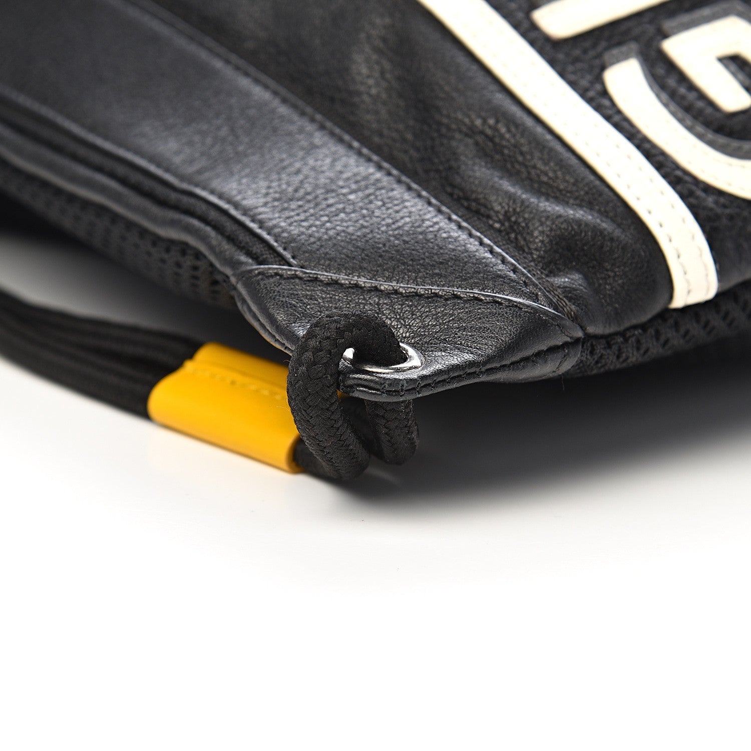 Givenchy Grained Calfskin Logo Drawstring Backpack Red Black 7 of 9