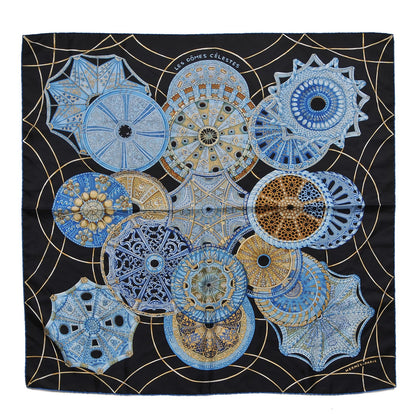 Hermes Silk Les Domes Celestes Scarf 90 1 of 6