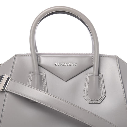 Givenchy Shiny Lord Calfskin Small Antigona Pearl Grey 9 of 11