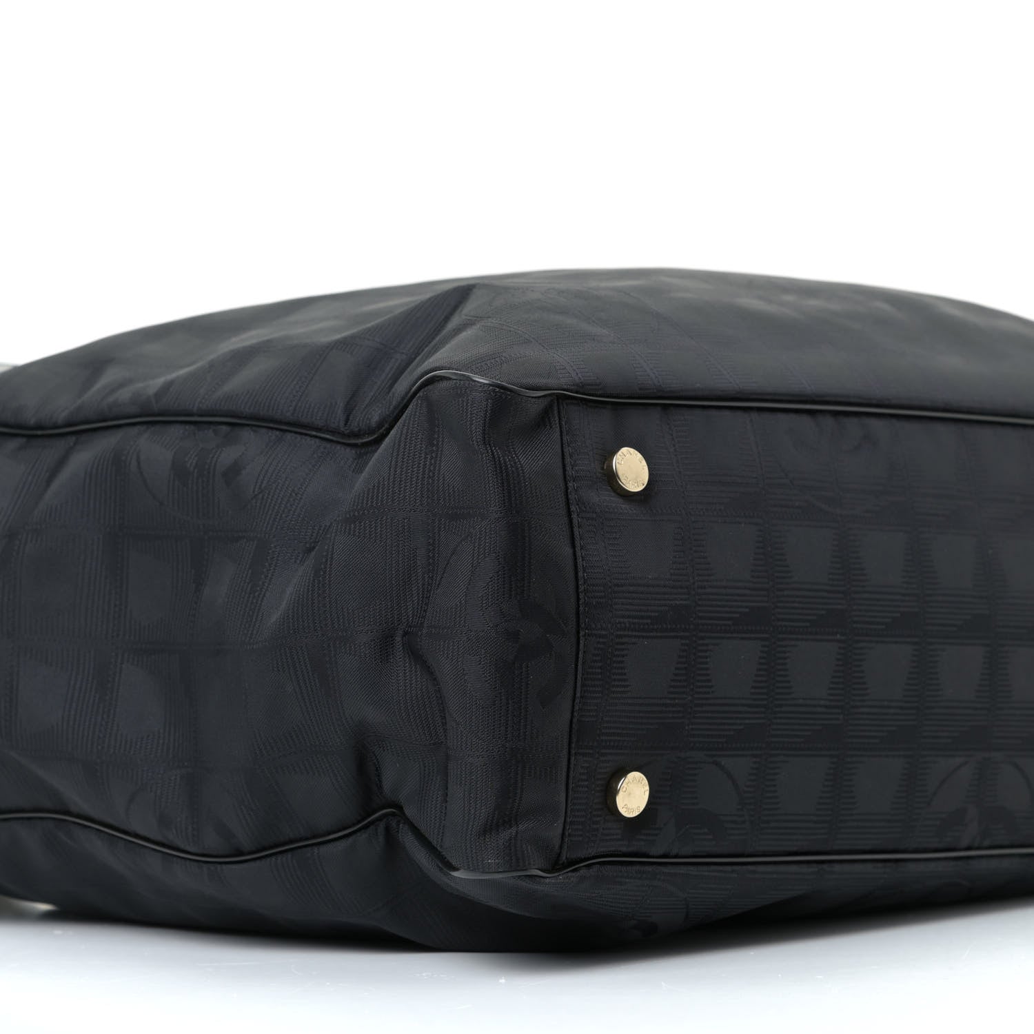 Chanel Nylon Medium Travel Tote Black 5 of 11