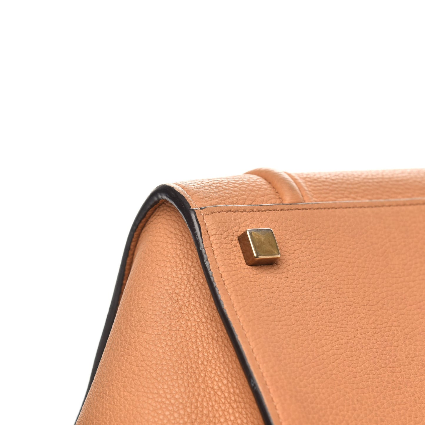 Baby Grained Calfskin Medium Phantom Luggage Camel