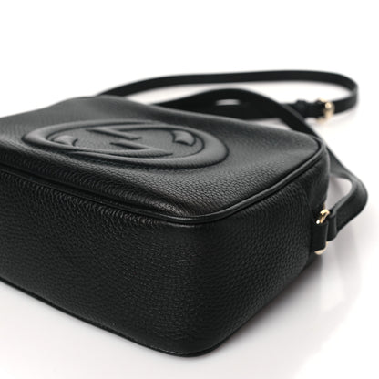 Gucci Pebbled Calfskin Small Soho Disco Bag Black 9 of 10