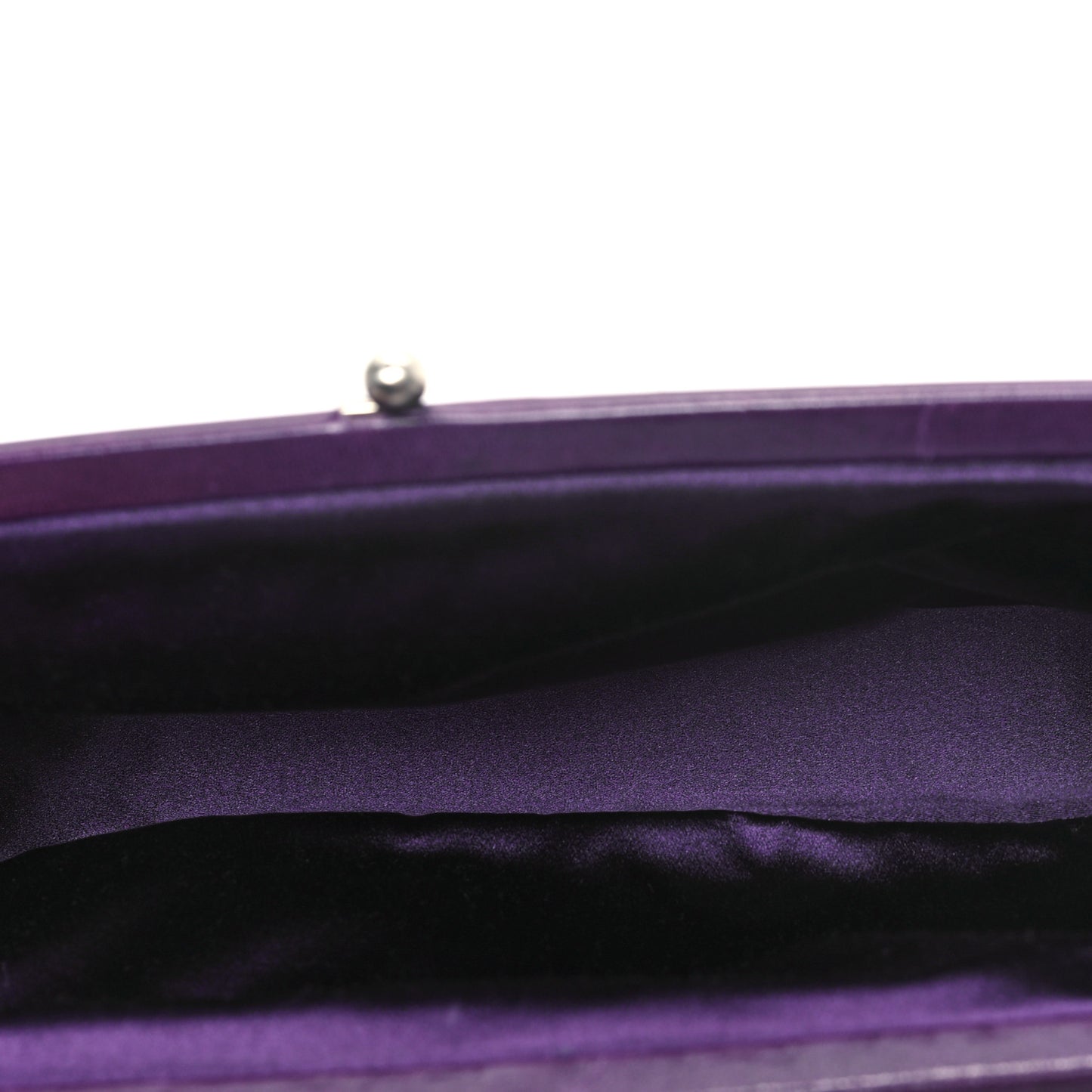 Canvas Embroidered Kisslock Shoulder Bag