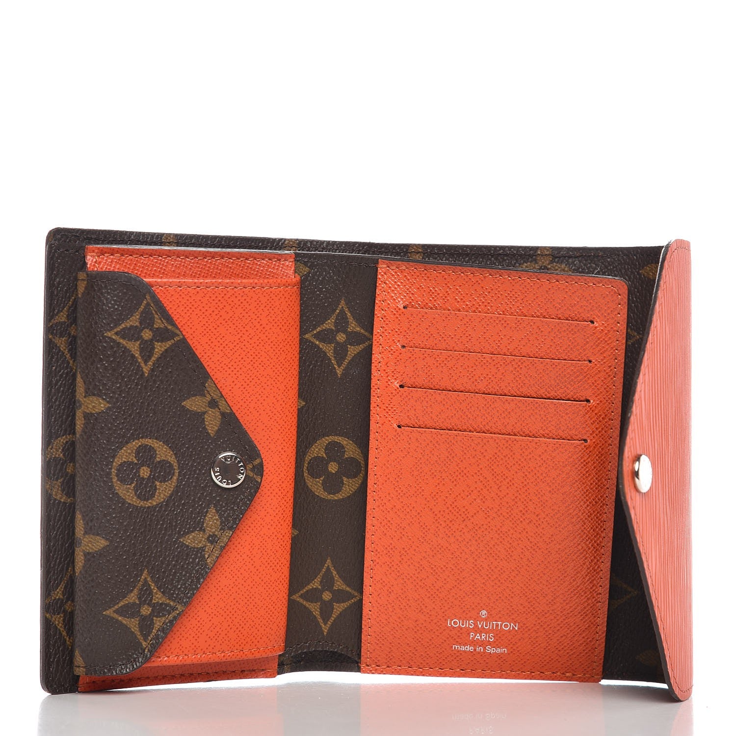 Louis Vuitton Epi Monogram Marie-Lou Compact Wallet Piment 5 of 7