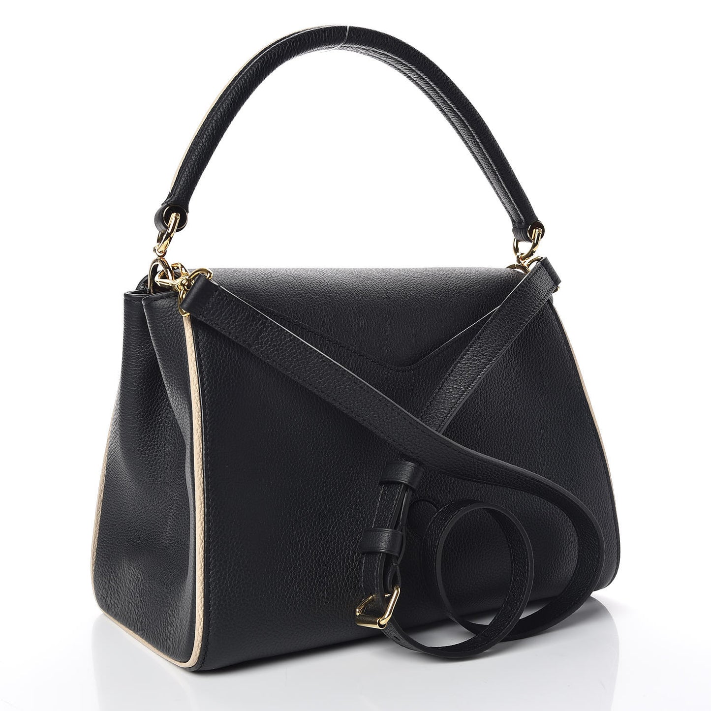 Monogram Double V Black