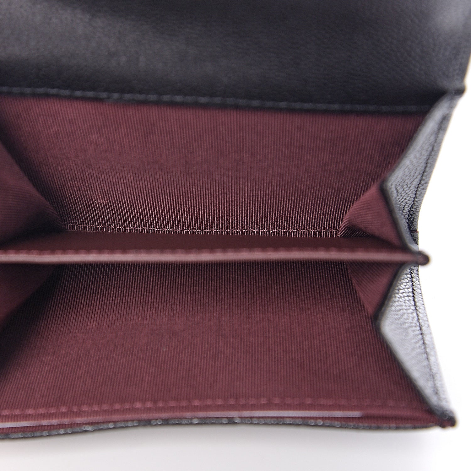 Chanel Caviar Quilted Flap Card Holder Black 4 of 8