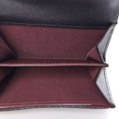 Chanel Caviar Quilted Flap Card Holder Black 4 of 8