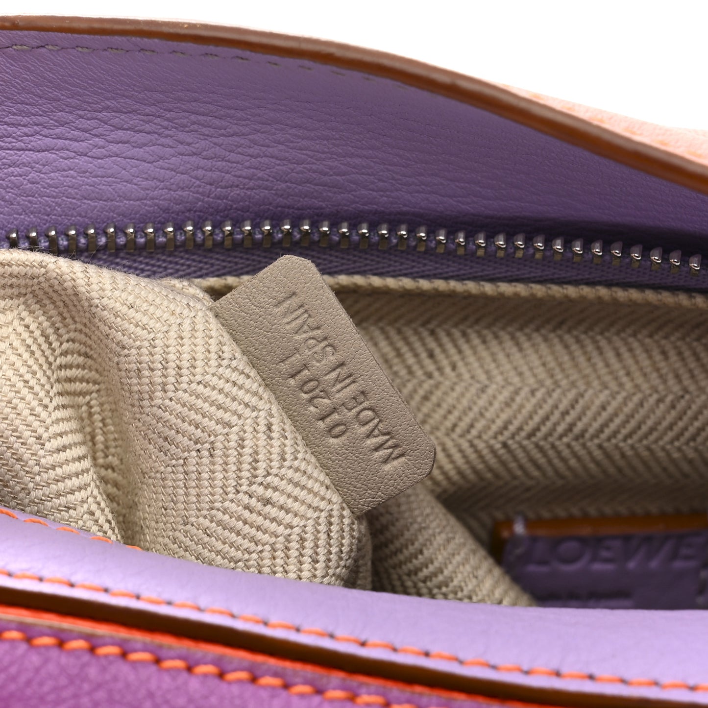 Calfskin Mini Puzzle Bag Multicolor