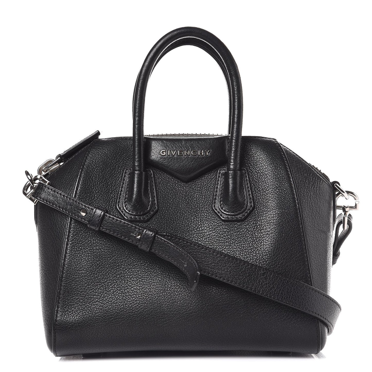 Sugar Goatskin Mini Antigona Black