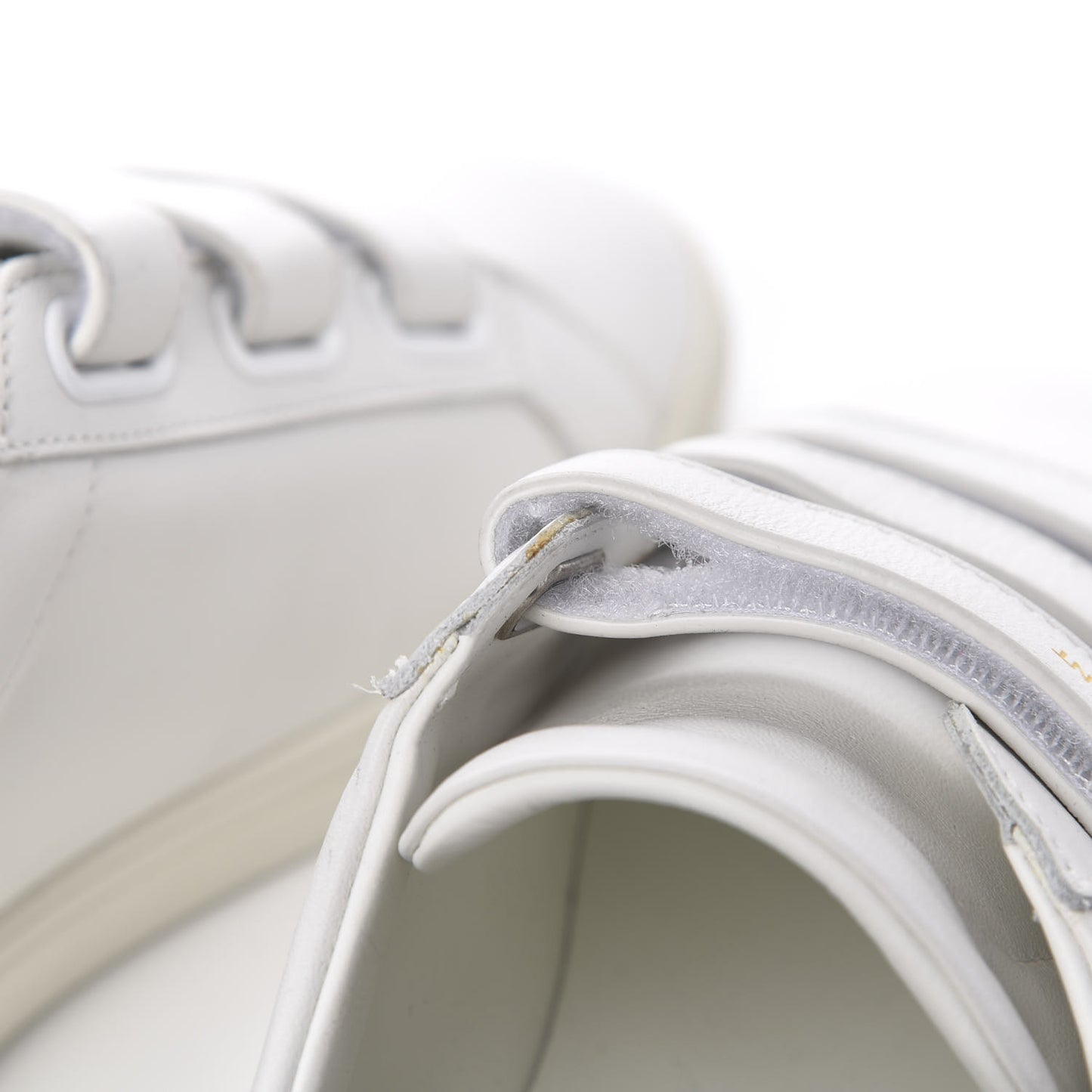 Calfskin Mens Andy Low Top Sneakers 41 White