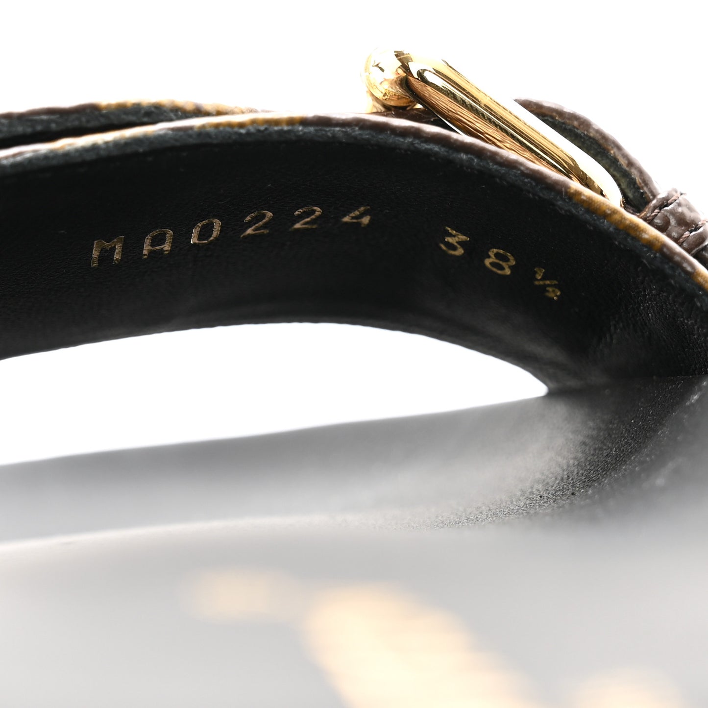 Monogram Bom Dia Mule Sandals 38.5 Black