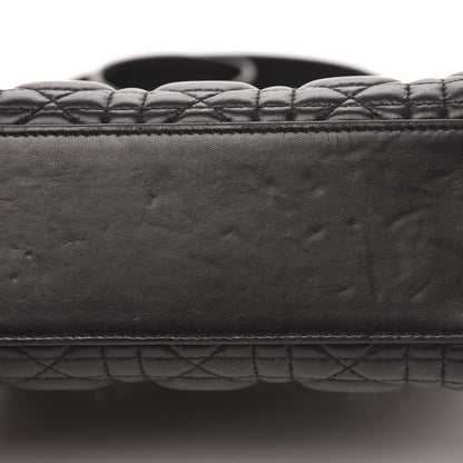 Christian Dior Lambskin Cannage Small Lucky Badges My Lady Dior Black 9 of 11