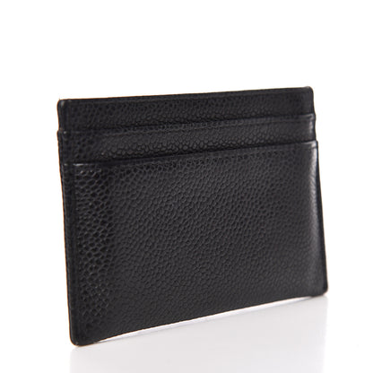 Chanel Caviar Timeless CC Card Holder Black 3 of 10