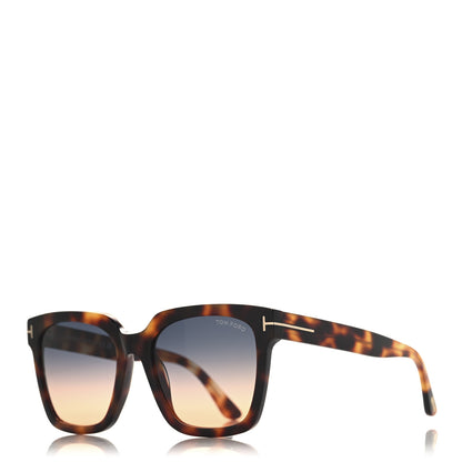 Tom Ford Acetate Selby Square Sunglasses TF952 Tortoise 1 of 7