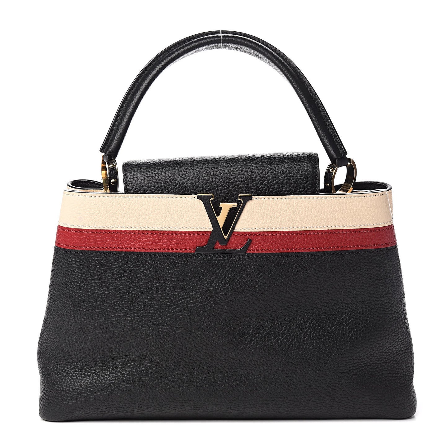 Taurillon Capucines MM Black