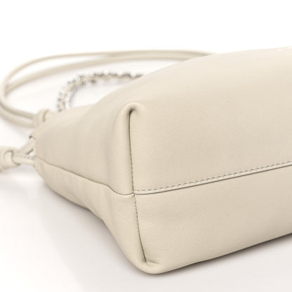 Loewe Mellow Nappa Medium Donut Chain Flamenco Knot Clutch Sea Salt 8 of 9