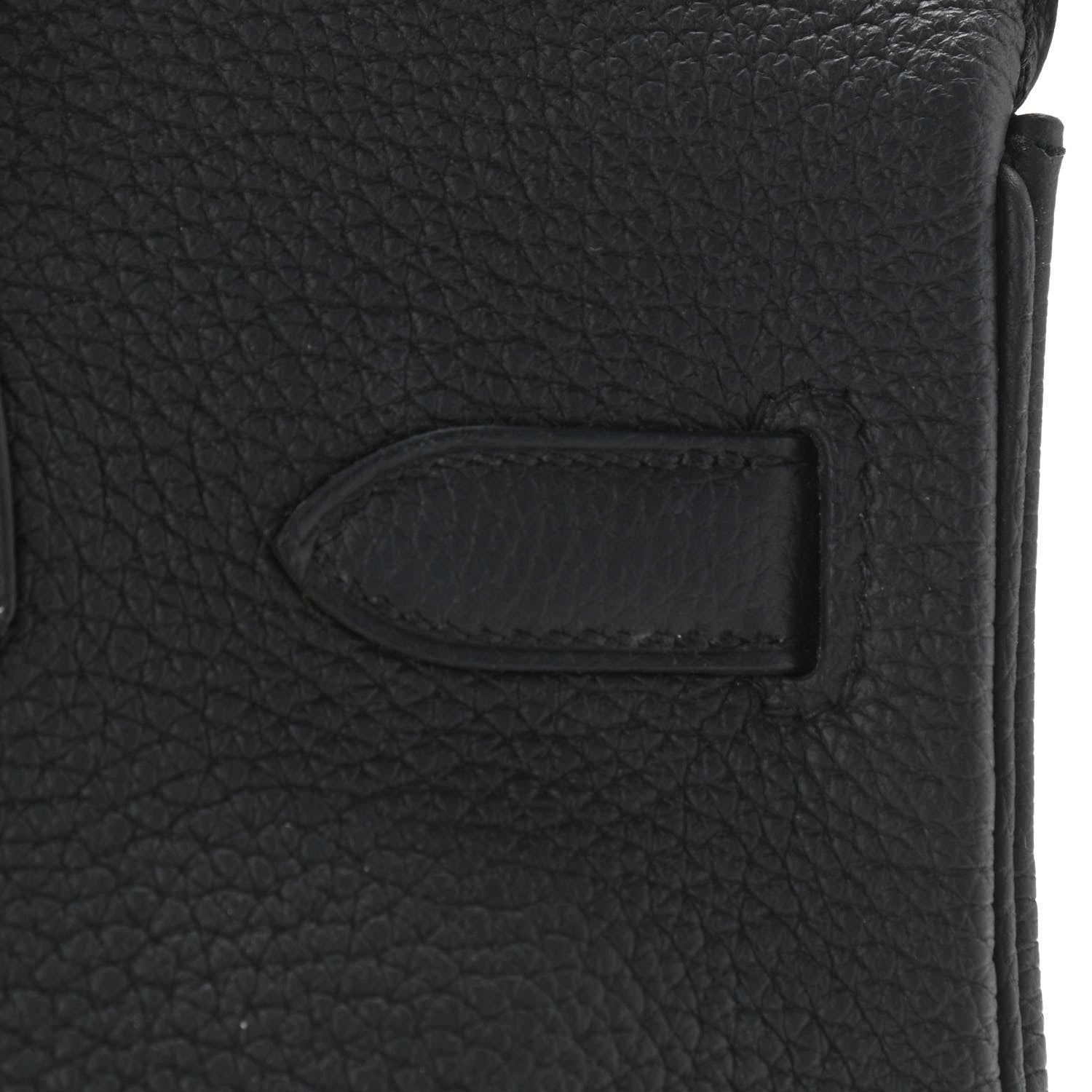 Hermes Togo Birkin 30 Black 11 of 34