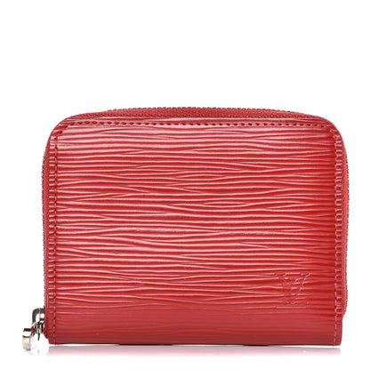 Louis Vuitton Epi Zippy Coin Purse Rubis 1 of 9