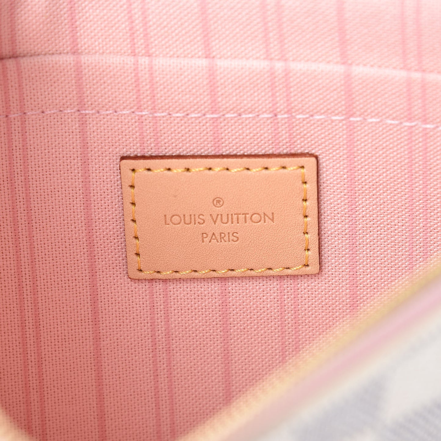 Damier Azur Neverfull MM GM Pochette Rose Ballerine