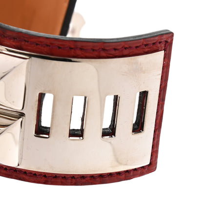 Hermes Matte Alligator Collier De Chien CDC Bracelet S 6 of 6