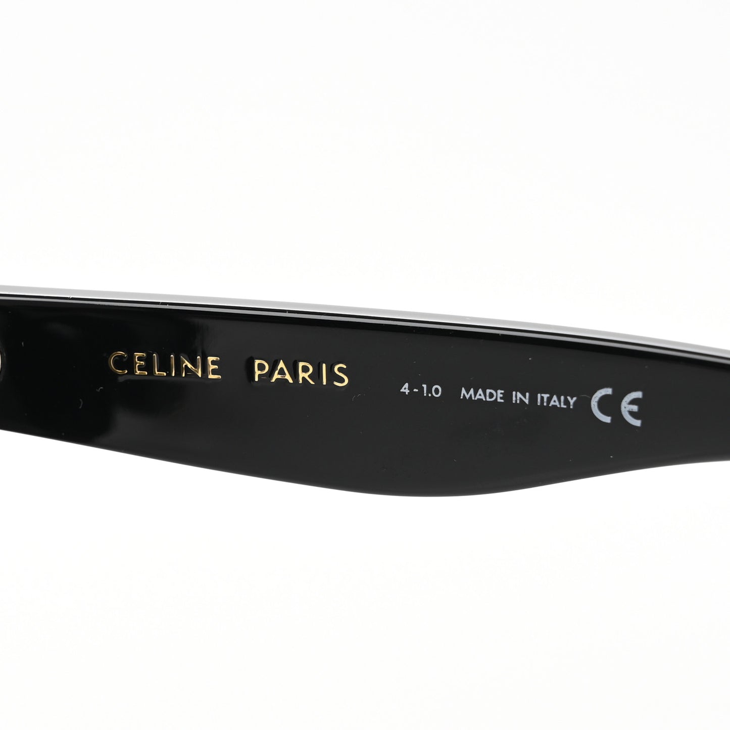 Oversized Round Sunglasses CL4005FN Black